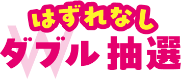 はずれなし ダブル抽選